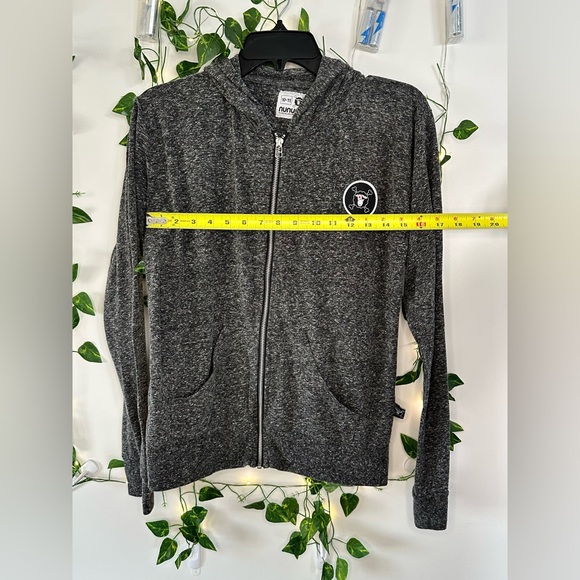 Nununu Charcoal Zip-Up Hoodie - Picture 4 of 6